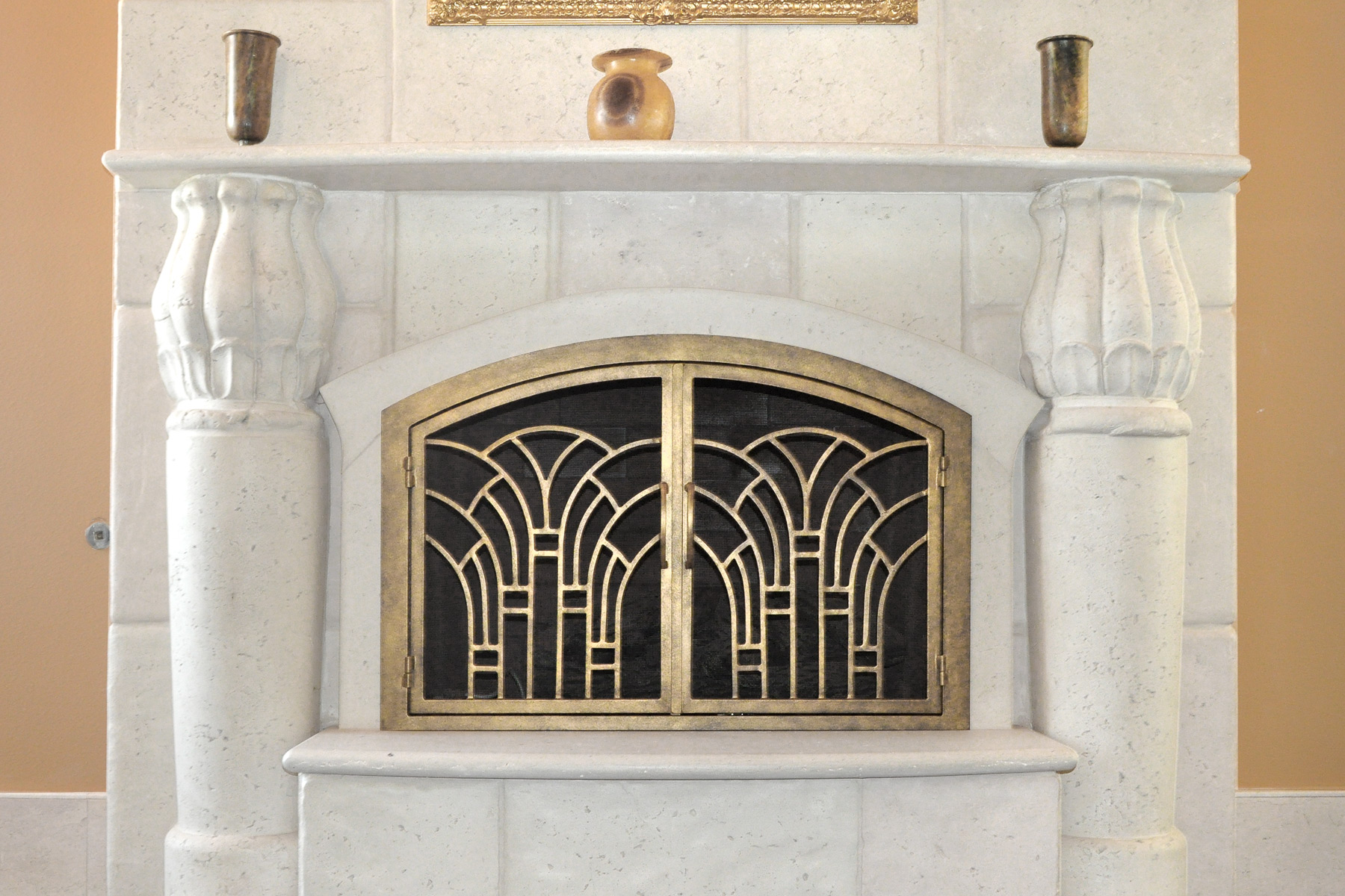 Alexandria Fireplace Door