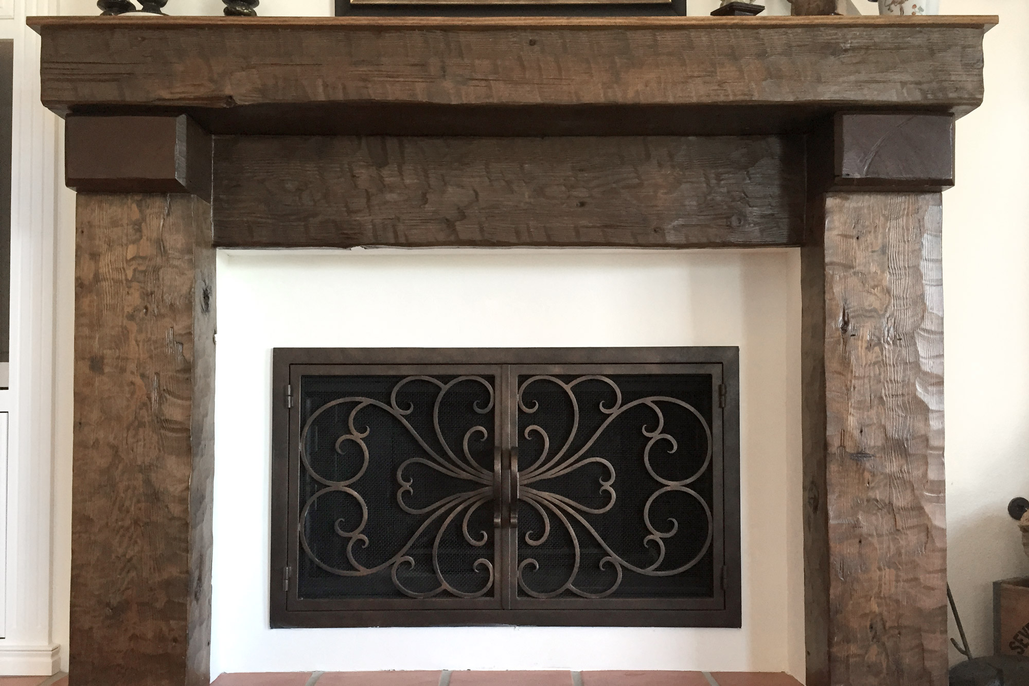 Classic 1 Rectangular Fireplace Door