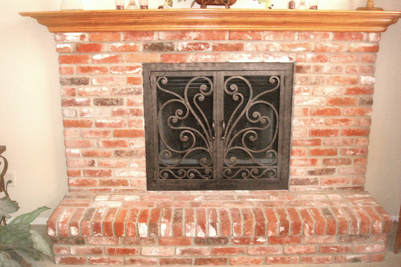 Faraday 7 Fireplace Door
