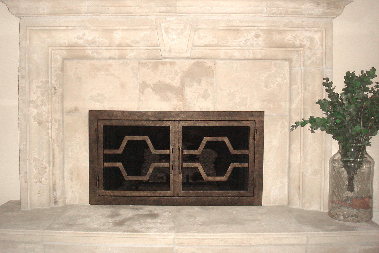Ovation Fireplace Door