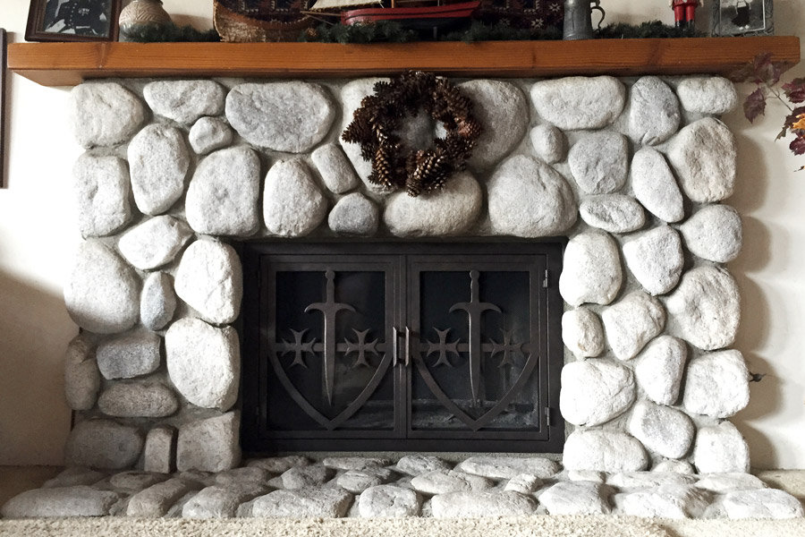 Autumn 30 Fireplace Door